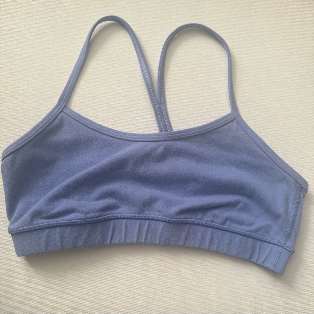 Lululemon Flow Y Blue Sports Bra